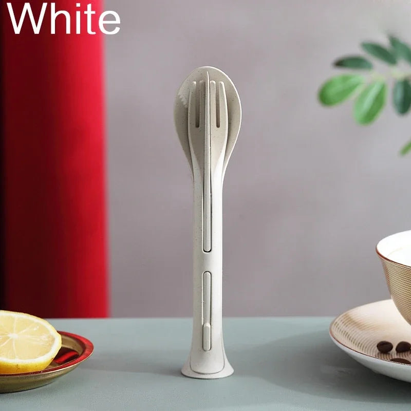 3PCS Portable Tableware Set