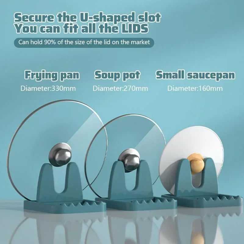 Spoon Rest and Pot Lid Holder