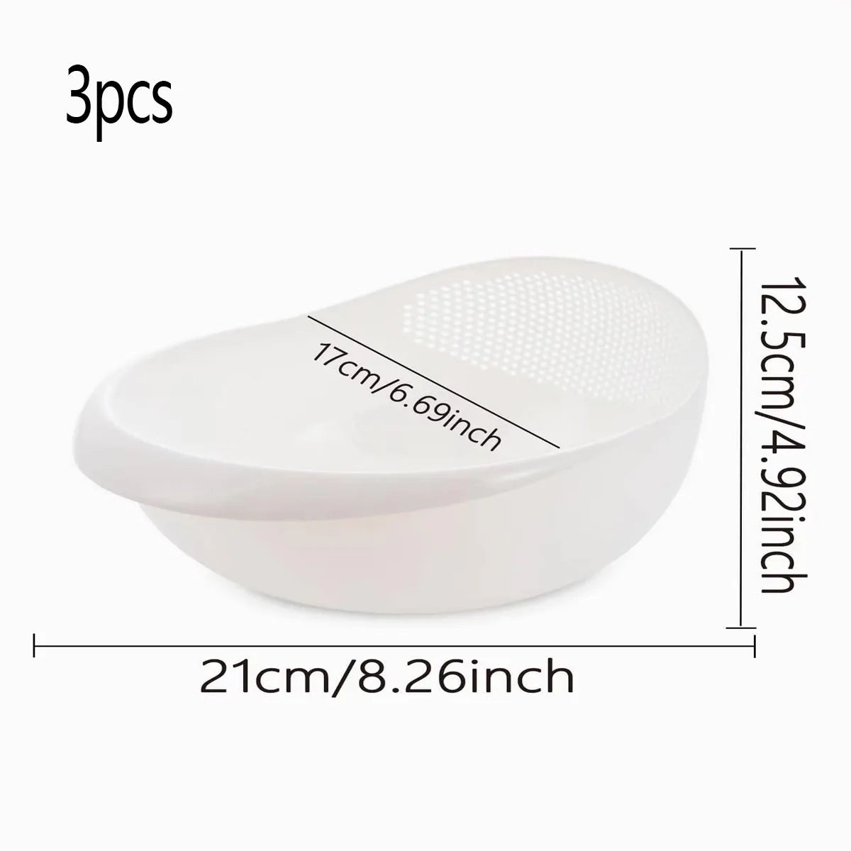 1/3pcs Rice and Fruit Drainer