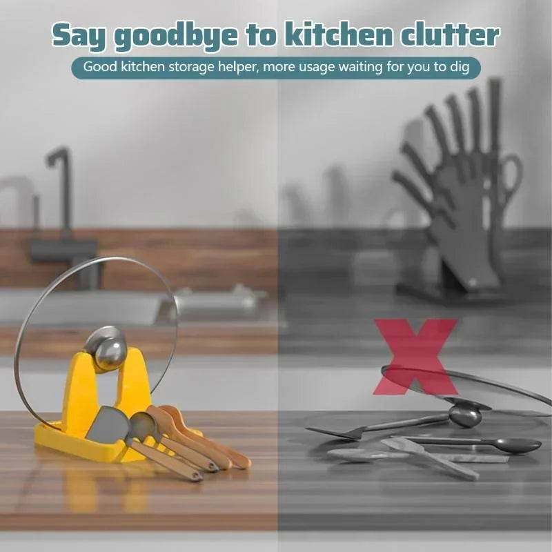 Spoon Rest and Pot Lid Holder