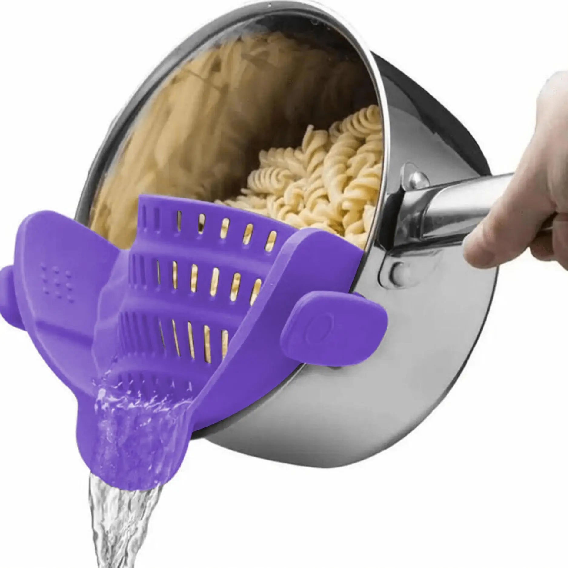 Adjustable Clip On Strainer For Pots Pans And Bowls